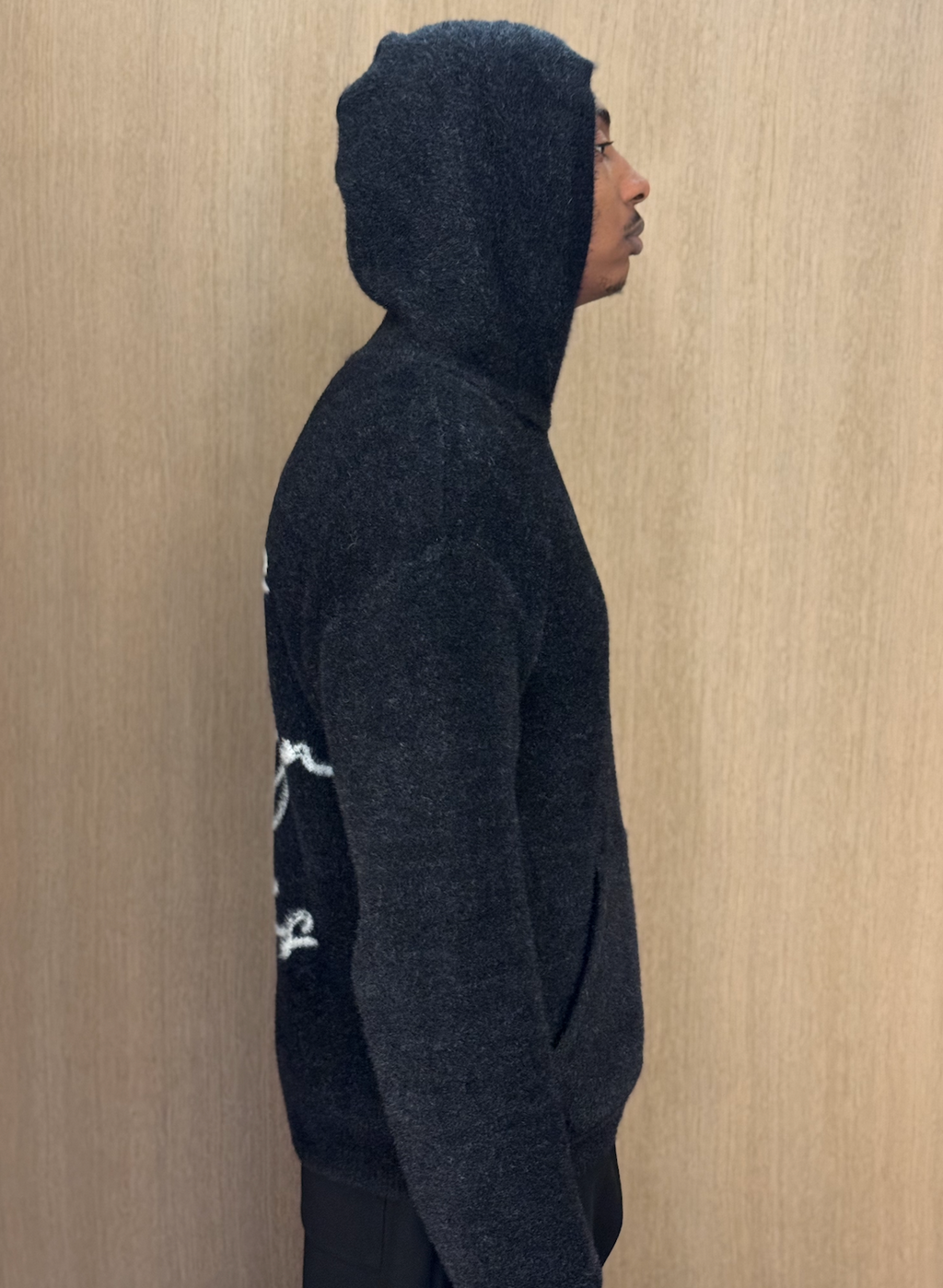 Hoodie « This is Foreign Paris »Mohair