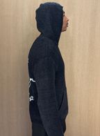 Hoodie « This is Foreign Paris »Mohair